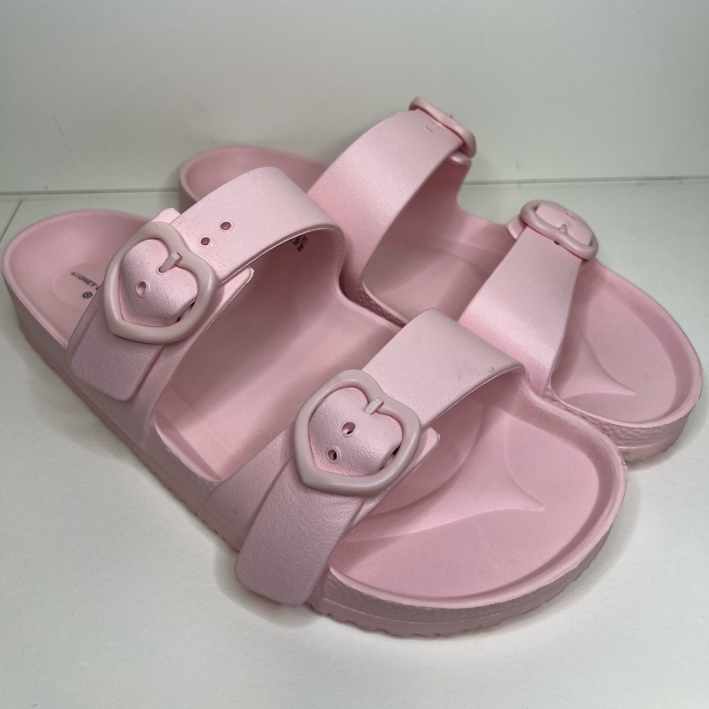 Stoney Clover Lane × Target pink sandals size 9